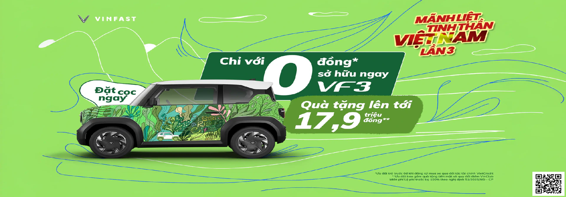 VinFast Đồng Nai 16 » VINFAST ĐỒNG NAI Banner VinFast VF3 » VinFast Đồng Nai » VINFAST ĐỒNG NAI